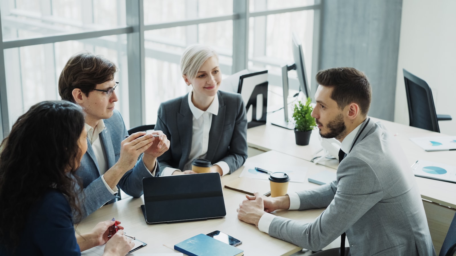 Grow Bees — Digital Marketing Agency | Grow Your Business Digitally Grow Bees digital marketing agency in Delhi team working with a small business client